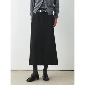 TFF SEMI A-LINE WOOL SKIRT_2COLORS