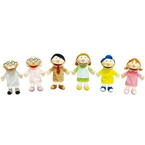손인형 통통이 구연가족구성6종세트