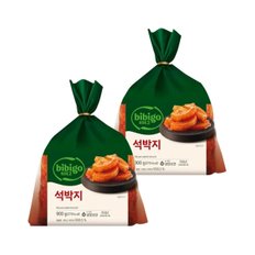  비비고 석박지 900g x2개