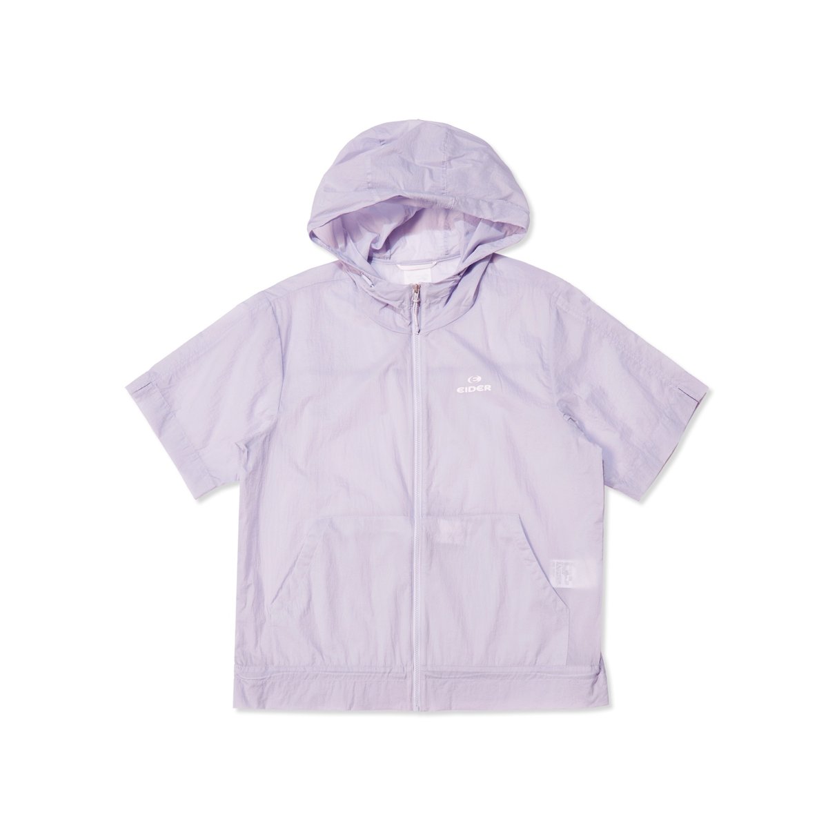 확대된 대표 ESSENTIAL 에센셜 반팔 방풍 자켓 ICE LAVENDER 4000783