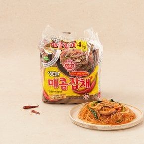 (주)오뚜기 옛날매콤잡채 봉지 310G(77.5GX4개입)