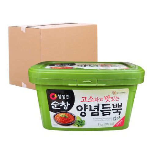 청정원 순창 양념듬뿍 쌈장 1kg 12입 (박스)