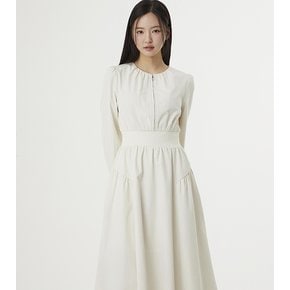 넥셔링 시보리밴딩 반집업 원피스 (PR1WO263)