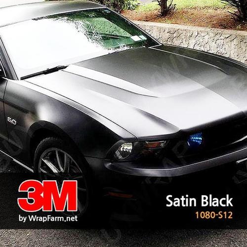 3M [2080-S12] 사틴 블랙 반광 차량 셀프 랩핑 필름 PPF 카스킨 생활보호 패키지 마프로 에이버리 크롬(1)
