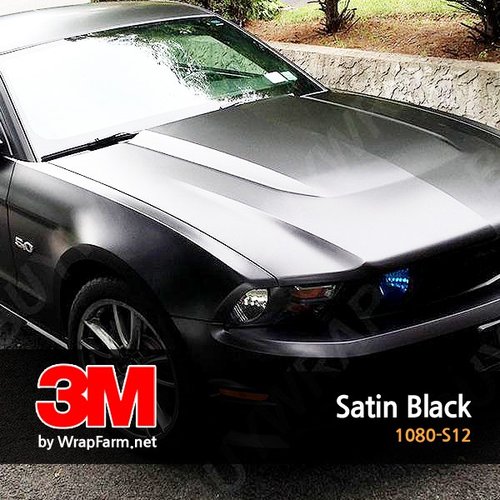 3M [2080-S12] 사틴 블랙 반광 차량 셀프 랩핑 필름 PPF 카스킨 생활보호 패키지 마프로 에이버리 크롬(2)