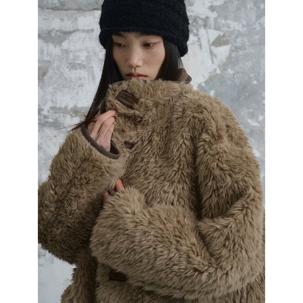 [4차리오더]Reversible shearing mustang - [2colors]