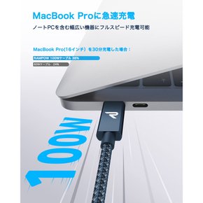 RAMPOW USB-C & USB-C PD 3.2 Gen 2x2-20Gbps 4K60Hz usb type c MacBook ProiPad ProGoogle