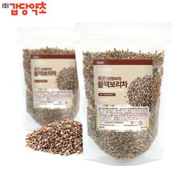 갑당약초 볶은 검정보리차 1KG(500g+500g) 블랙보리