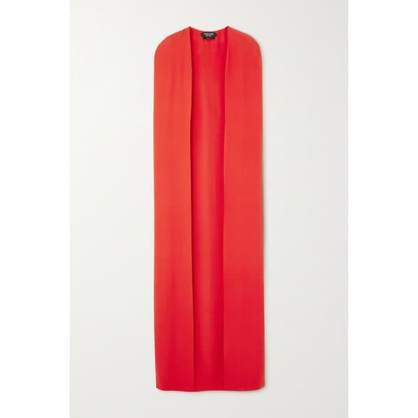 오버사이즈 실크 조르제트 케이프 1647597316312488