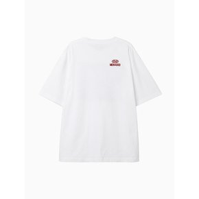 New Big Hearttrack Graphic T Shirt_White