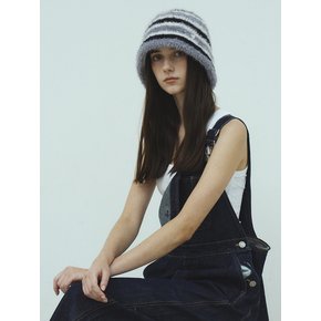 Kitsch stripe bucket hat_2color