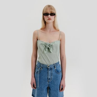 EENK Scarf Knotted Top - Mint