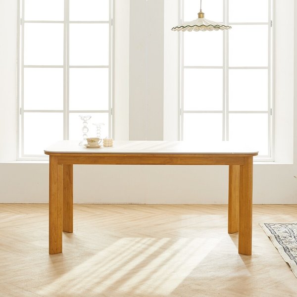 보루네오 엘리브 리움 세라믹 원목 식탁 6인용 pn862-1