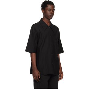 로우 클래식 SSENSE 익스클루시브 블랙 셔츠 LOW22SS_SH01DI BLACK