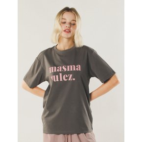 MSMRZ cool cotton T-shirt_Dark gray