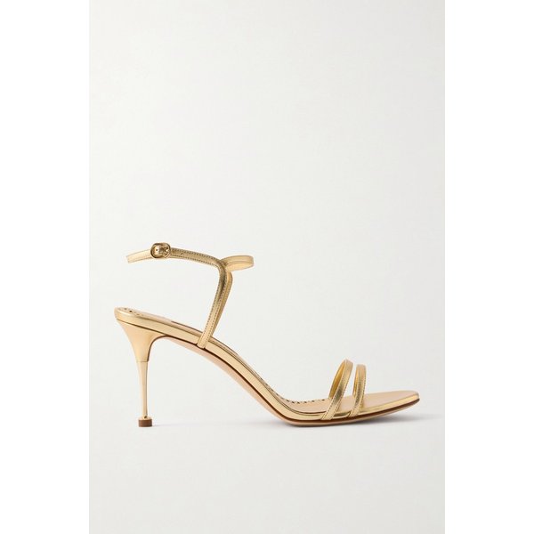 시아가로 메탈릭 가죽 샌들 46376663162966206