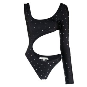 Swimsuit Alessandra Rich Sea clothing Black Black FAB3225F38599040