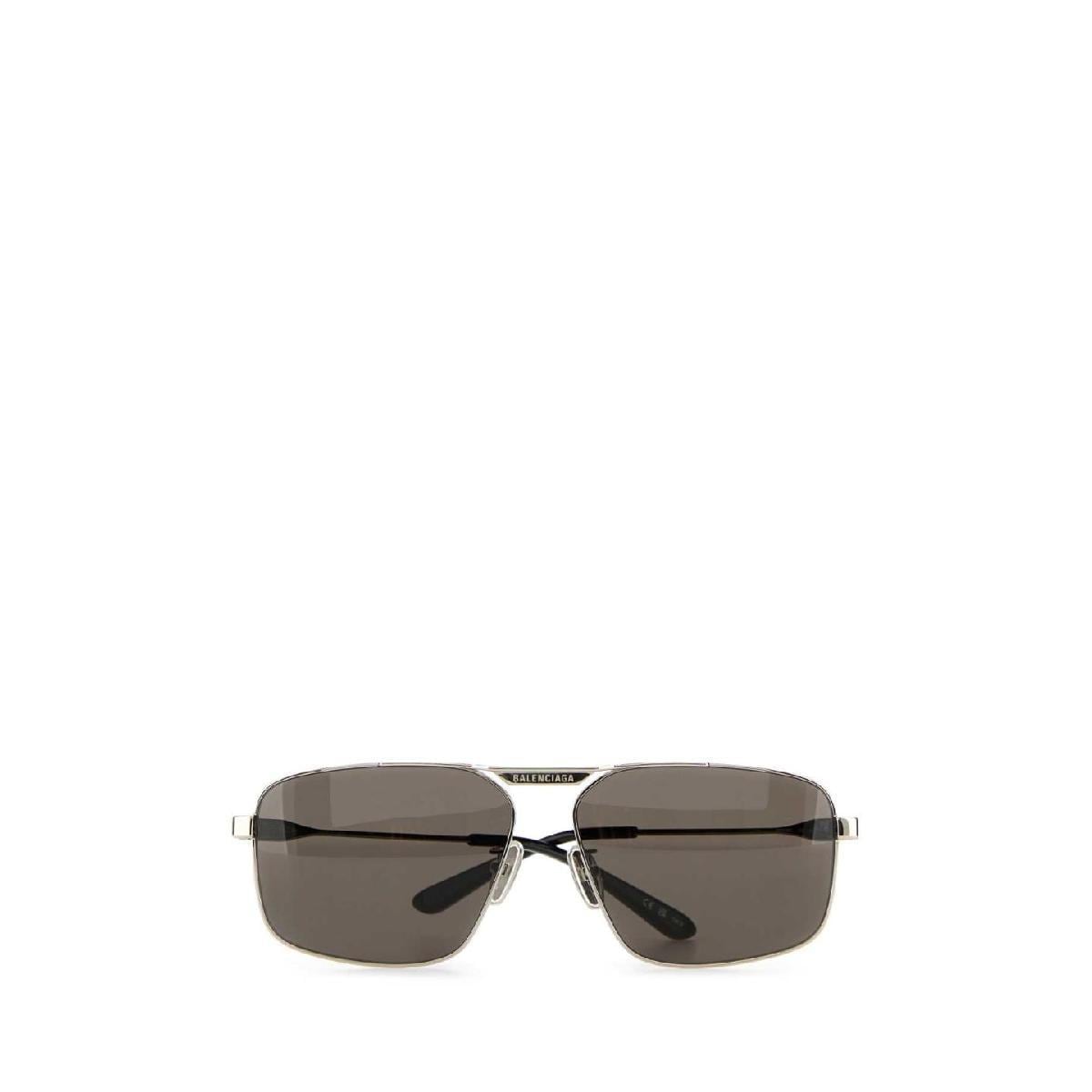 サングラス BALENCIAGA SS25 Silver l sunglasses (812841T0005 8337) BALENCIAGA Silver metal sunglasses 812841T0005 8337 - 이마트몰
