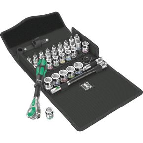 미국 베라 렌치세트 Wera 05003536001 Ratchet Set 8100 SB All in Zyklop Speed 3 8 Drive 35 P