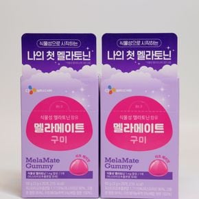식물성 멜라토닌 함유 멜라메이트 20구미 2박스