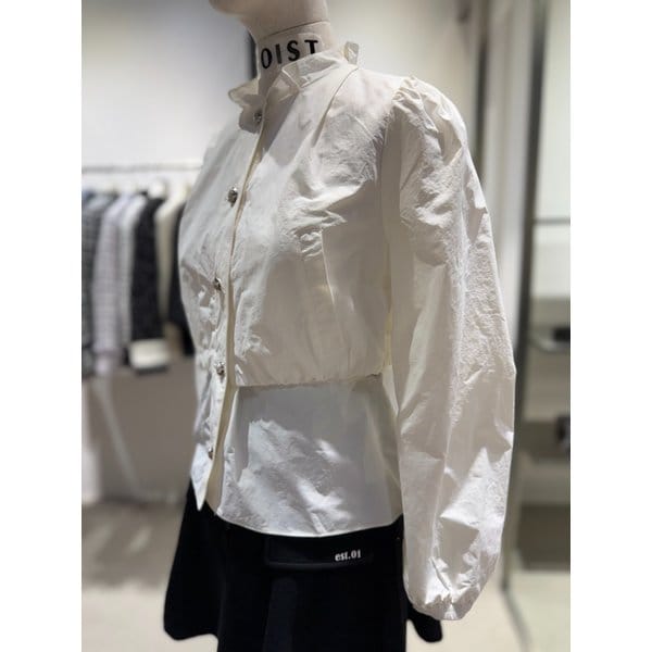 [여주점] 이중허리 볼륨 자켓 ES1JJ206