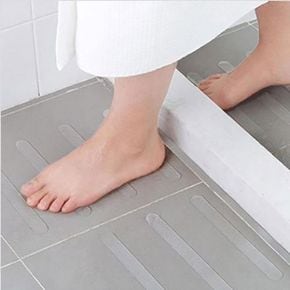욕실템 미끄럼방지테이프 바닥논슬립 고정스티커 12개입 원룸꾸미기