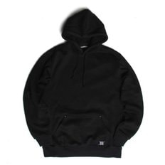 [RUSHOFF] Black patch hoodie/ 러쉬오프 블랙패치 기모후디 -BLACK