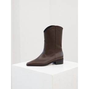 Re Tau Western Half Boots 리타우웨스턴부츠 21F61BR