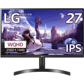 LG 27QN600-BAJP 27 모니터 디스플레이 인치WQHD(2560×1440)IPS 비광택HDR