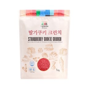 NFS 딸기쿠키 크런치 1kg 1박스 10개