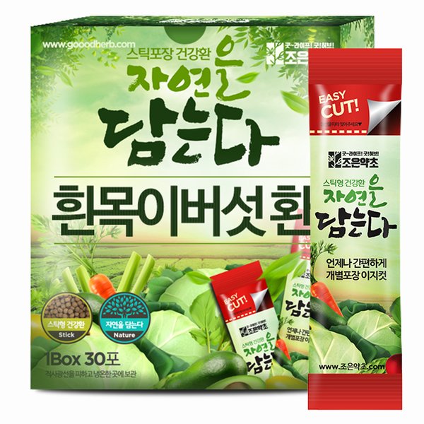 흰목이버섯환 스틱형  3g x 30포