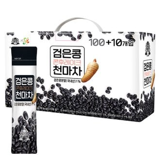  태웅 공식판매점) 검은콩 콘후레이크 천마차 18g x 110포 / 선물세트 명절선물