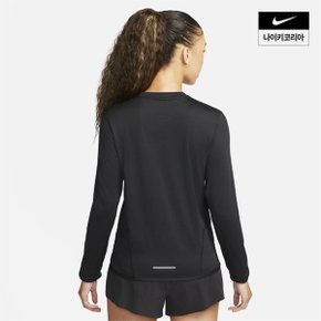 우먼스 나이키 드라이 핏 스위프트 엘리먼트 UV 크루넥 러닝 탑 NIKE FB4298-010