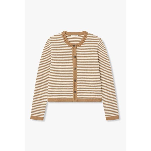 스트라이프 라운드넥 가디건 IA16151110164