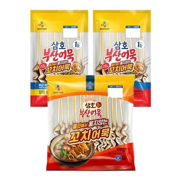 CJ제일제당  꼬치어묵 600G+324GX2개 [스프 4개포함]