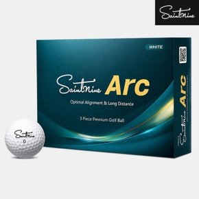 Arc 아크 우레탄 골프볼 3피스 12알 화이트