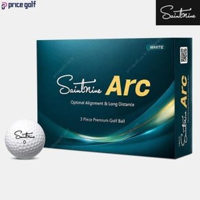 Arc 아크 우레탄 골프볼 3피스 12알 화이트
