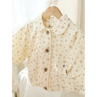 아림클로젯 귀여움 챙긴 날 - 유아 레이스 누빔 자켓