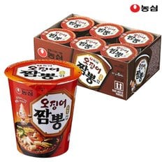 오징어짬뽕 컵 67g x 6개