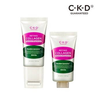 CKD 레티노 콜라겐 저분자 300 괄사리프팅 세럼 40ml + 리필 40ml