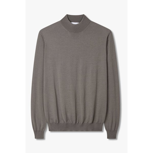 울 모크넥 니트 풀오버 1915328024000