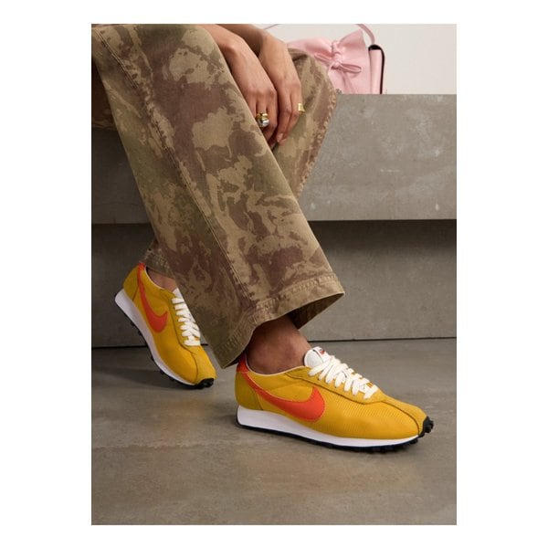 나이키 Ld-1000 가죽 스웨이드 트리밍 메시 스니커즈 옐로 1647597356816102