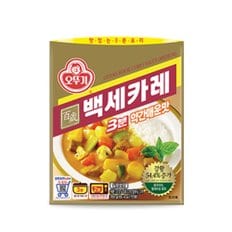 백세카레 3분 약간매운맛 200g x 24개