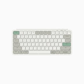 B1 PRO 레트로 그린 4in1 블루투스 유무선 슬림 키보드 미니배열 펜타그래프