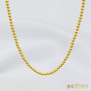 여자 순금 목걸이 볼  18.75g