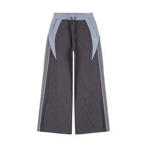 W ATHLETIC TRACK PANTS [CHARCOAL]