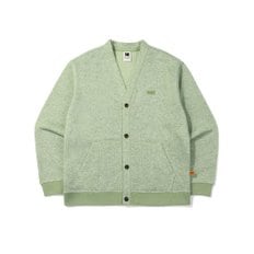 [공식]브라우니 라이트웜 기모 가디건 MINT GREEN