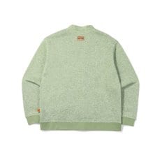 [공식]브라우니 라이트웜 기모 가디건 MINT GREEN