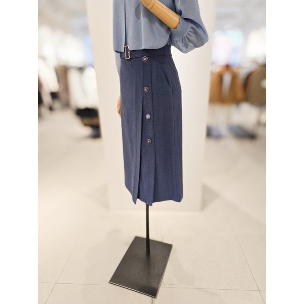 [파주점] [더아이잗컬렉션]클래식 벨트 포인트 H라인 스커트 CR4A0SK111