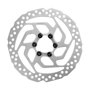 SM-RT26 디스크 브레이크 로터/MTB 자전거 6볼트 락 레진패드 전용 SM-RT26S 160mm SM-RT26M 180mm